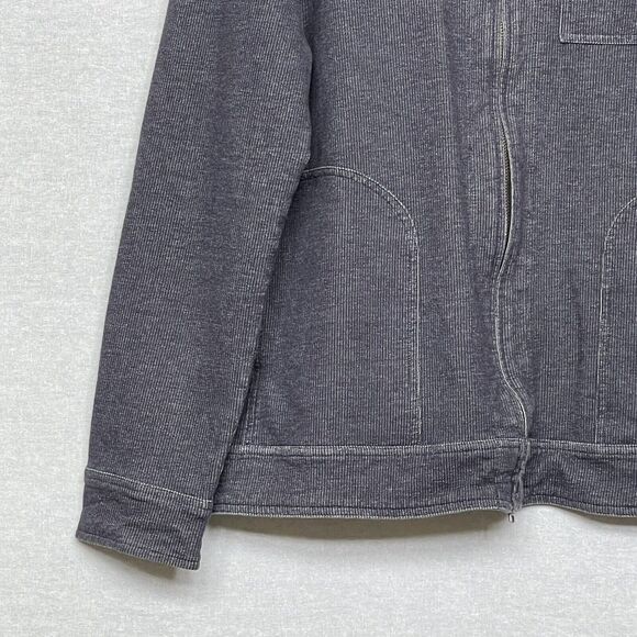 Banana Republic Full Zip Sweater Jacket Men's‎ Size XL Blue Collared Pockets - Picture 5 of 11